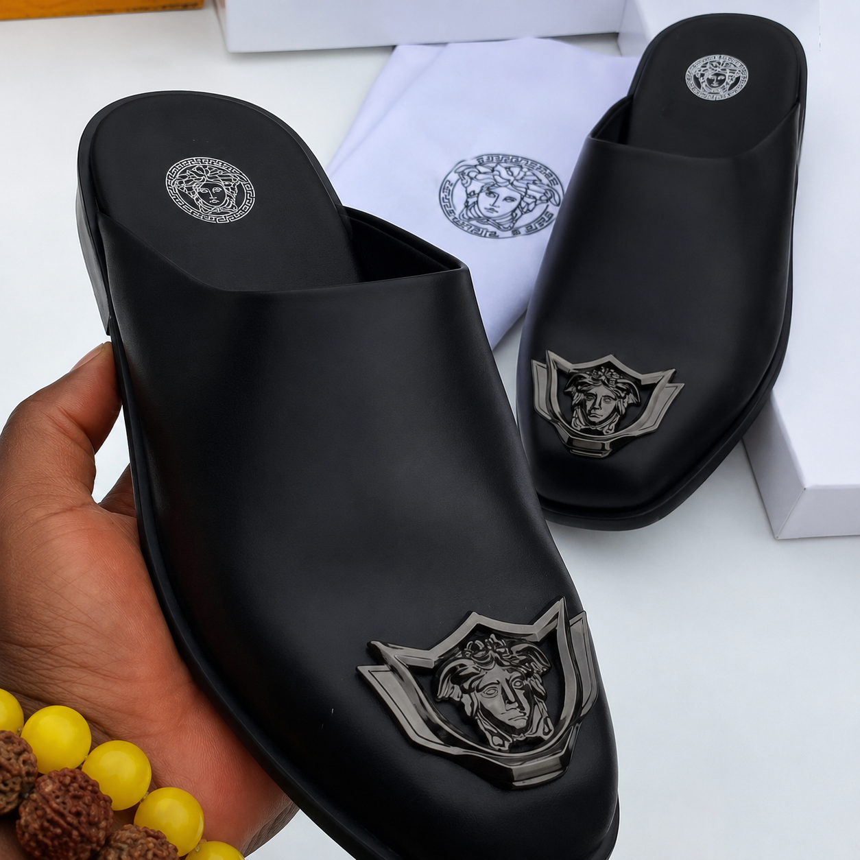 Monarch Premium Leather Half Shoe CNP