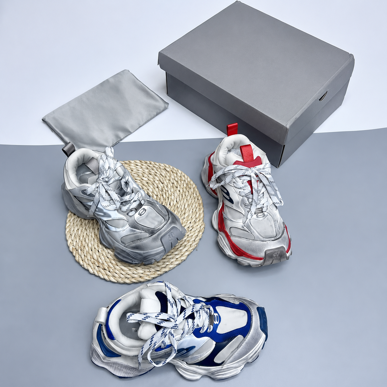 2024 Heavy Sole Fashion Sneakers CNP