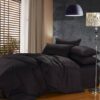 Mayahuz Classic Black Bedsheet & Duvet Set CNP