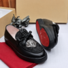Royal Embellished Leather Loafers XP