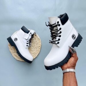 Luxury Black & White Timberland Boot XP