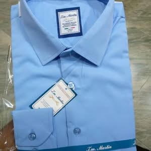 Men Formal Button-down Shirt BS