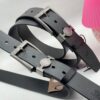 High-Quality Leather Versace Belt CNP