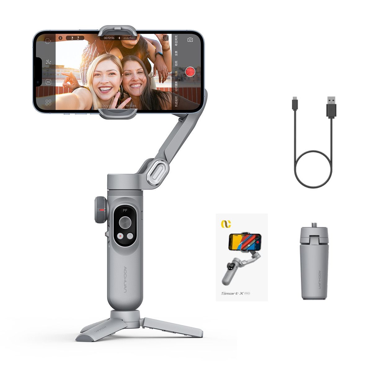 Smart X Pro Smartphone Gimbal Stabilizer