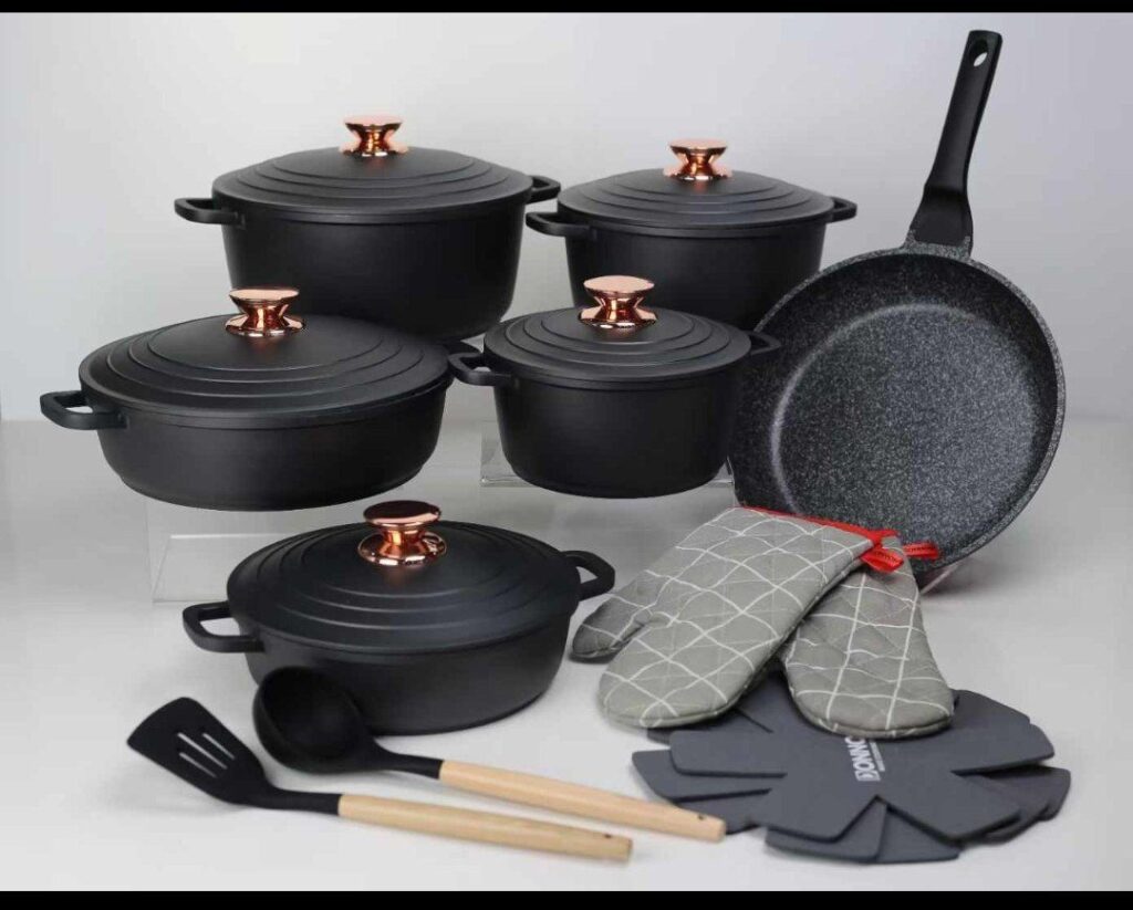 Original Aluminum Cookware Set CNP - Ciska Prime - Style | Quality | Trust