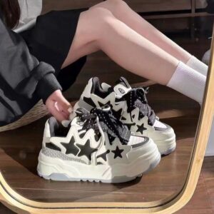 Star Pattern Platform Sneakers CNP