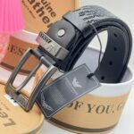 Original Giorgio Armani Leather Belt CNP