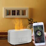 Bluetooth Flame Humidifer with oil  CNP