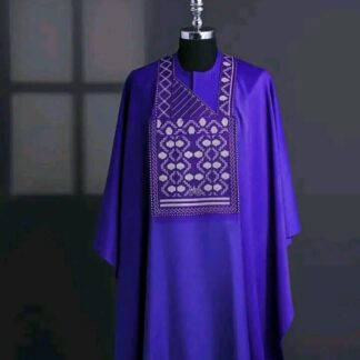 Embroidery Traditional African Agbada CNP