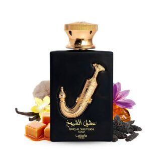 Ishq Al Shuyukh Gold & Silver Perfume for Male and Female CNP