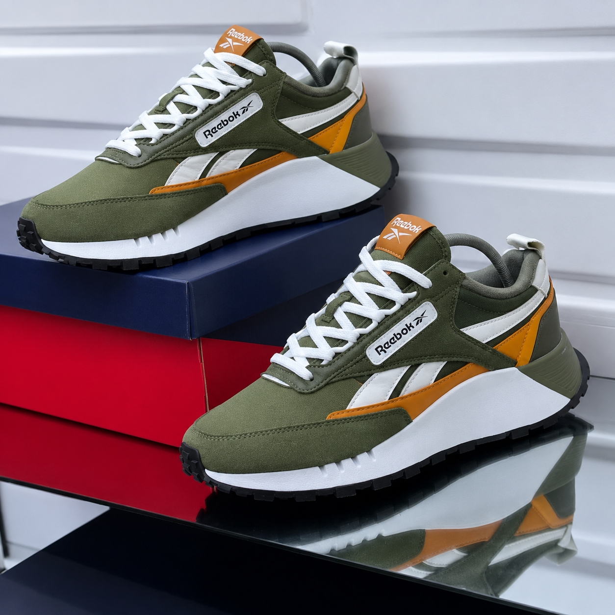 High-Quality Green Sneakers