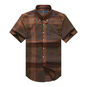 Plaid Men’s Short Sleeve Shirt CNP