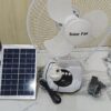 Hs Table Solar Rechargeable Fan CNP