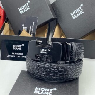 Stylish Edge Croc Mont Blanc Belt CNP