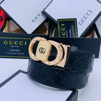 High Quality Genuine Gucci Leather Men’s Belt CNP