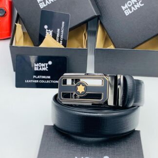 Luxury Men's Mont Blanc Belt CNP