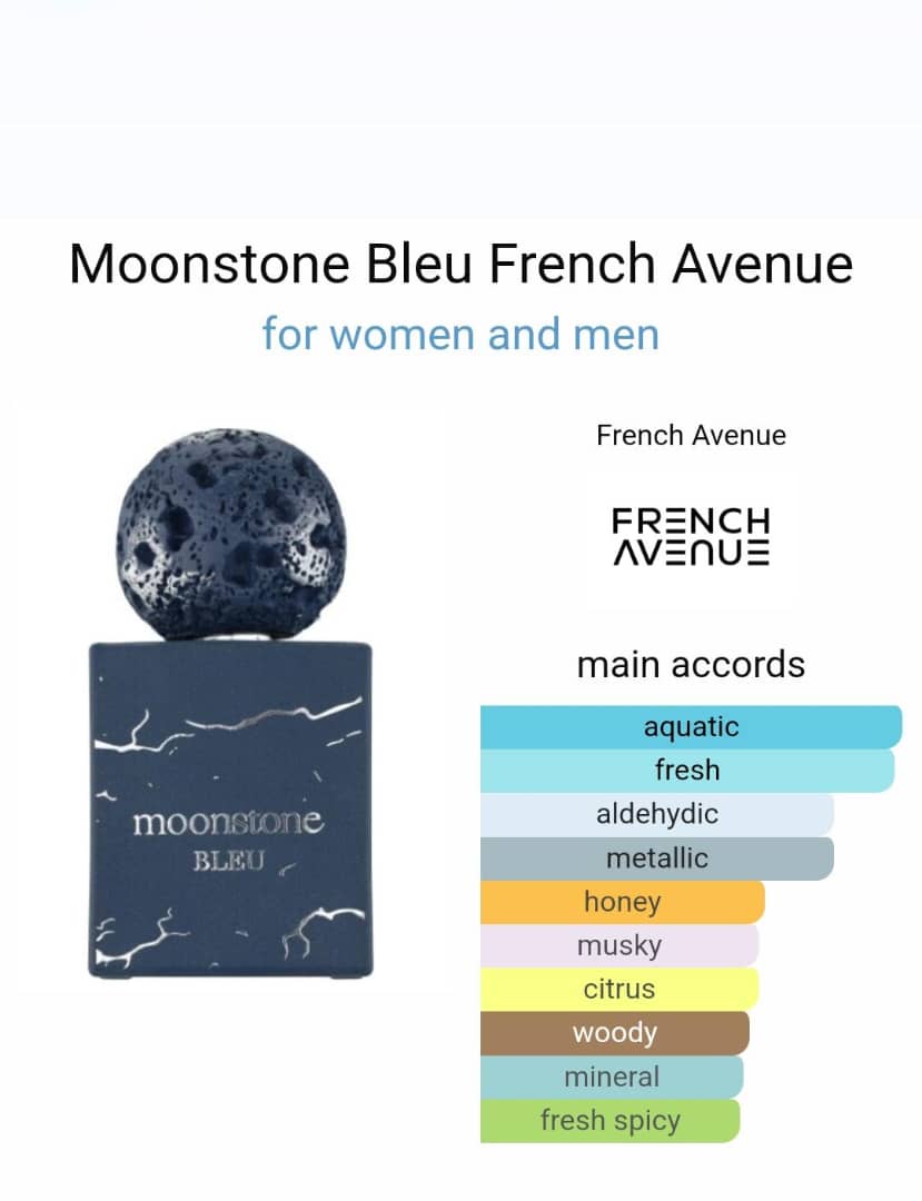 Moonstone Bleu and Noire Perfume CNP