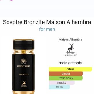 Sceptre Bronzite & Amazonite Perfume by Maison Alhambra CNP