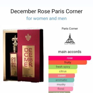 Paris Corner December Rose & December Vanilla Perfume CNP