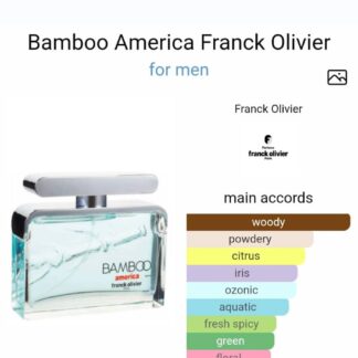 Bamboo America Perfume by Franck Olivier CNP