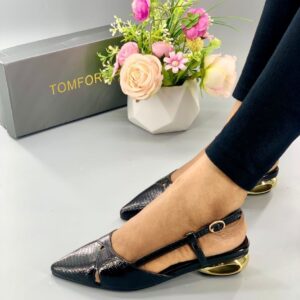 Ladies Tomford Low Slingback Shoe XP