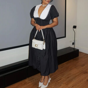 Elegant lady's dress