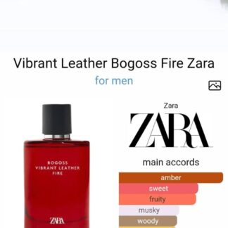 Vibrant Leather Bogoss Fire Perfume by Zara CNP
