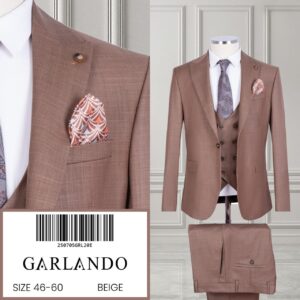 Classic Biege Men Suit CNP