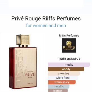 Privé Rouge by Riiffs Perfumes for Men and Women CNP