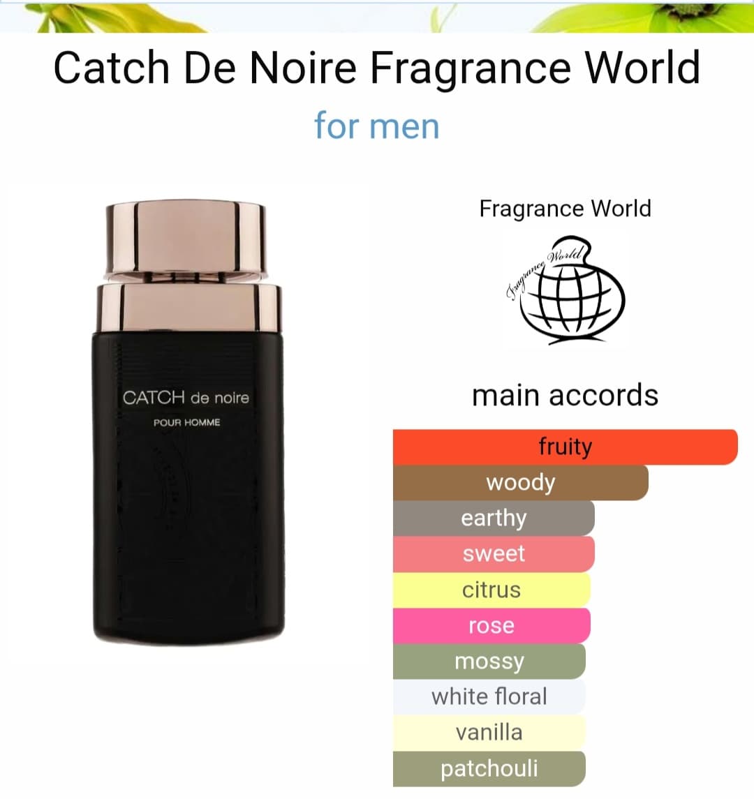 atch De Noire Perfume by Fragrance World CNP