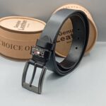 Men Smooth Leather Belt CNP