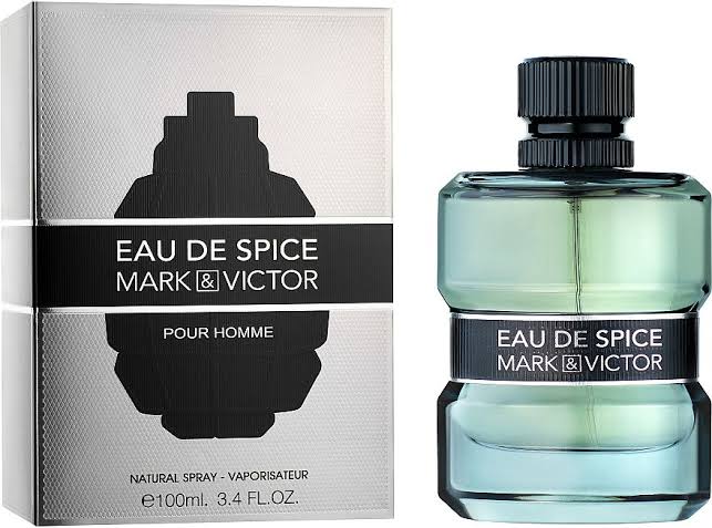 Mark & Victor Eau De Spice Perfume by Fragrance World CNP