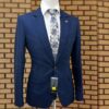 Classic Men Navy Blue Blazer CNP