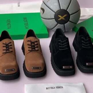 Suede Lace-Up Platform Shoes CNP