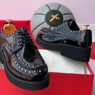 Luxury Men Shining Leather Shoe CNP