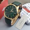 Green Leather Fossil Watch CNP