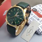 Green Leather Fossil Watch CNP