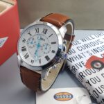 Unique Brown Leather Watch CNP