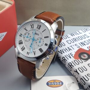 Unique Brown Leather Watch CNP