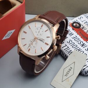 Elegant Leather Strap Watch CNP