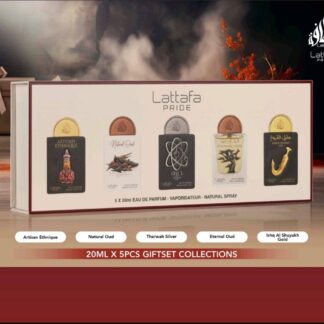 Lattafa Pride Perfume 5 in1 Gift set Collection