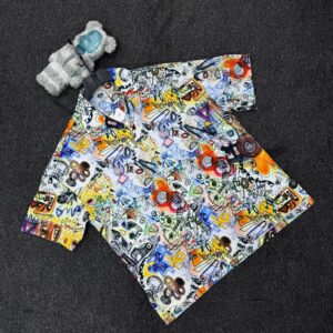 Multicolor Vintage Print Shirt CNP