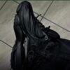Fashionable Black Sneakers CNP