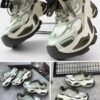 Heterochromatic Platform Sporty Sneakers