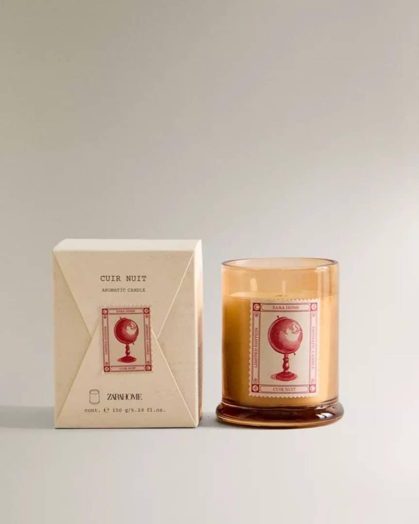 Zara Cuir Nuit scented candle CNP