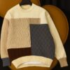 Round Neck Color Block Sweatshirt CNP