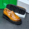 Brown Leather Men Shoe CNP