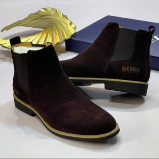 Unique Men Suede Boot Shoe CNP