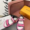 Fashion Pink Ladies Flat Sandals CNP