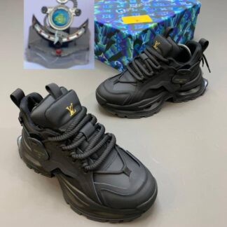 Premium Chunky Black Sneakers CNP